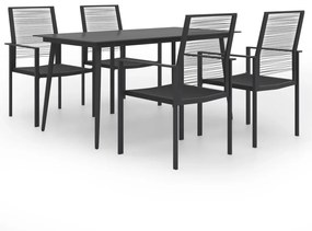 vidaXL 5 pcs conjunto de jantar para jardim