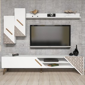 Unidade de TV Beril – Branco – 180x40x37 cm