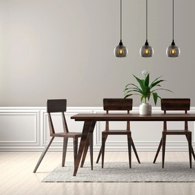 Chandelier Smoked – Fume – 65 x 65 cm