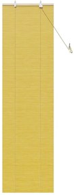 Persianas e Sombras de Janela Amarelo 60 x 220 cm Bambu