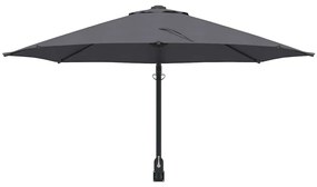 Parasol de Jardim Montado na Parede Antracite 250 cm