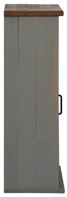 Armário suspenso HALDEN 2 portas de correr 75x22,5x70 cm Pinho