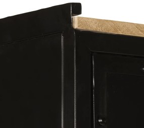 Armário p/ casa de banho 40x27x180 cm ferro e mangueira maciça