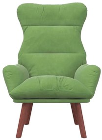 Poltrona Relaxante Velvet Verde Claro