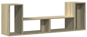 Móveis TV 2 pcs 75x30x50 cm derivados madeira carvalho sonoma