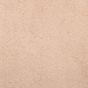 Tapete pelo curto macio e lavável HUARTE Ø 100 cm rosa-pálido