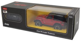 Carro Telecomandado Jeep Wrangler JL 1:24 2,4GHz Vermelho