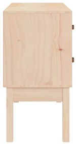 Mesa consola 90x40x78 cm madeira de pinho maciça