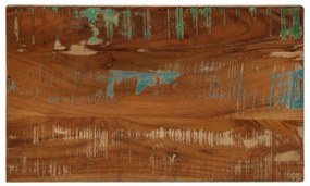 vidaXL Tampo de mesa retangular 50x40x2,5 cm madeira recuperada maciça