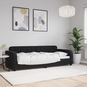 354055 vidaXL Sofá-cama 80x200 cm veludo preto