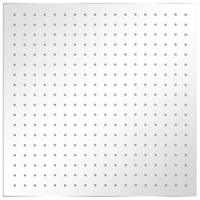 Cabeça de chuveiro 2 pcs aço inoxidável 50x50 cm