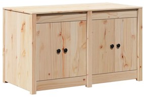 Armário de Cozinha Externo 106x55x64 cm Madeira Sólida de Pinho