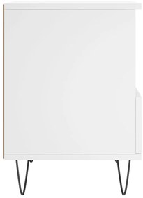 Mesa de cabeceira 40x35x50 cm derivados de madeira branco
