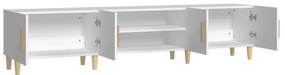 Móvel p/ TV 180x31,5x40 cm derivados de madeira branco