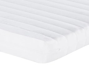 Colchões de espuma 2 pcs 90x190 cm 7 zonas dureza 20 ILD branco