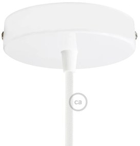 SMART cylindrical metal ceiling rose kit - compatible with voice assistants