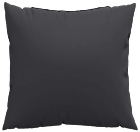 Almofadas de sofá 4 pcs 40x40 cm tecido preto