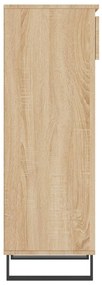 Sapateira 40x36x105 cm derivados de madeira cor carvalho sonoma