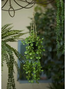 Ceropegia artificial suspensa com vaso 50 cm