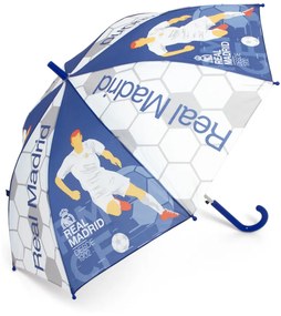 Guarda-chuva Automático Real Madrid C.f. Azul Branco (ø 84 cm)