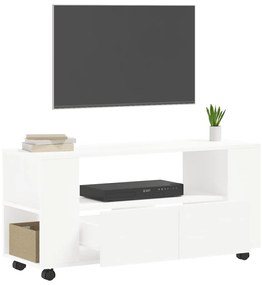 Móvel de TV 102x34,5x43 cm derivados de madeira branco