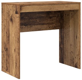 Escrivaninha Rústica Acabamento Madeira Velha Madeira