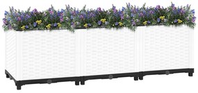 Canteiro elevado 120x40x38 cm polipropileno