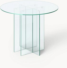 Mesa de jantar redonda de vidro Anouk, vários tamanhos