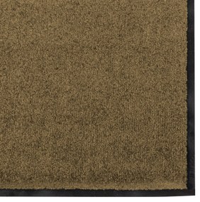 Capacho Lavável Castanho 120x250 cm