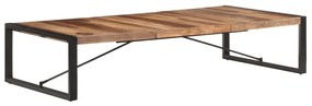 vidaXL Mesa de centro 180x90x40 cm madeira maciça