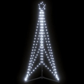 LED Árvore de Natal 363 LEDs Branco Frio 182 cm