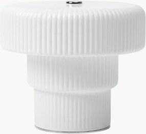 Candeeiro de mesa LED portátil e regulável artesanal Ripple