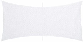 vidaXL Rede de camuflagem com saco de arrumação 506x279 cm branco