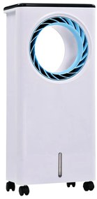 vidaXL Purificador/humidificador do ar móvel 3 em 1 80 W