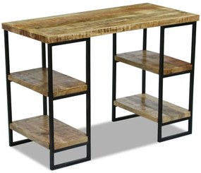 Mesa de escritório madeira de mangueira 110x50x76 cm