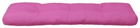 Almofadão para sofá de paletes 120x40x12 cm tecido rosa