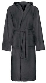 vidaXL Roupão de banho KINN Antracite XL Algodão
