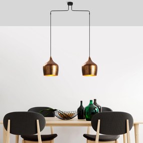 Candeeiro de Teto Murek – Patina – 90 x 20 x 138 cm
