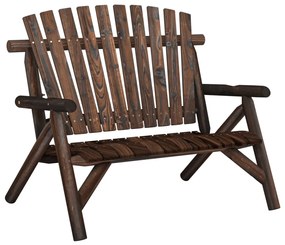 4 pcs conjunto lounge de jardim madeira de abeto maciça