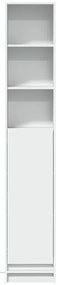 Aparador c/ luzes LED 36x32,5x200cm derivados de madeira branco