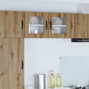 vidaXL Armário de Cozinha 2 pcs Carvalho Artesanal 40 x 31 x 40 cm