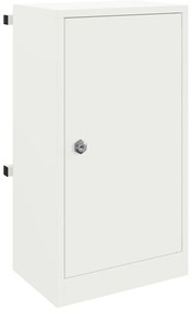 caixa de correio Branco 30 x 23 x 55 cm Aço