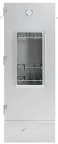 Defumador p/ churrasqueira c/ gerador fumo frio aço galvanizado
