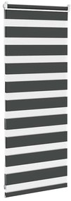 Cortina de zebra 60x100 cm largura do tecido 55,9 cm poliéster