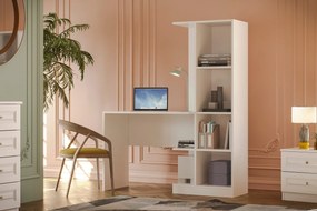 Conjunto de Quarto Juvenil Lavinia – Branco – Guarda-roupa 105x186x50