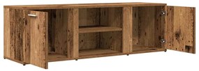 Móvel TV madeira antiga 120x34x37 cm madeira trabalhada