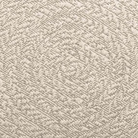Tapete ZIZUR creme 80x150cm aspeto de juta interior e exterior