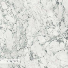 Móvel de TV "Luna" – Branco Mármore – 120 x 40 x 33,5 cm – Design Mode