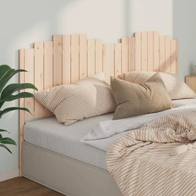 Cabeceira de cama 206x4x110 cm pinho maciço