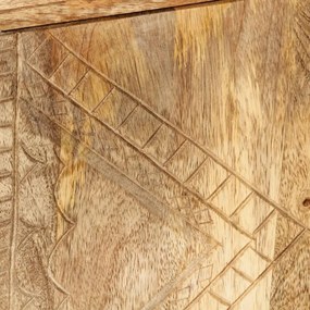 Aparador 110x30x60 cm madeira de mangueira maciça